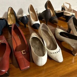 Lot of 8 pairs of 7.5 vintage shoes